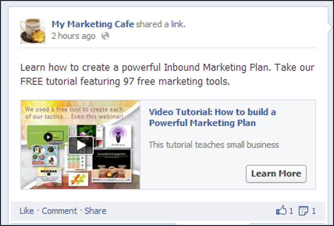 Facebook Call-to-Action